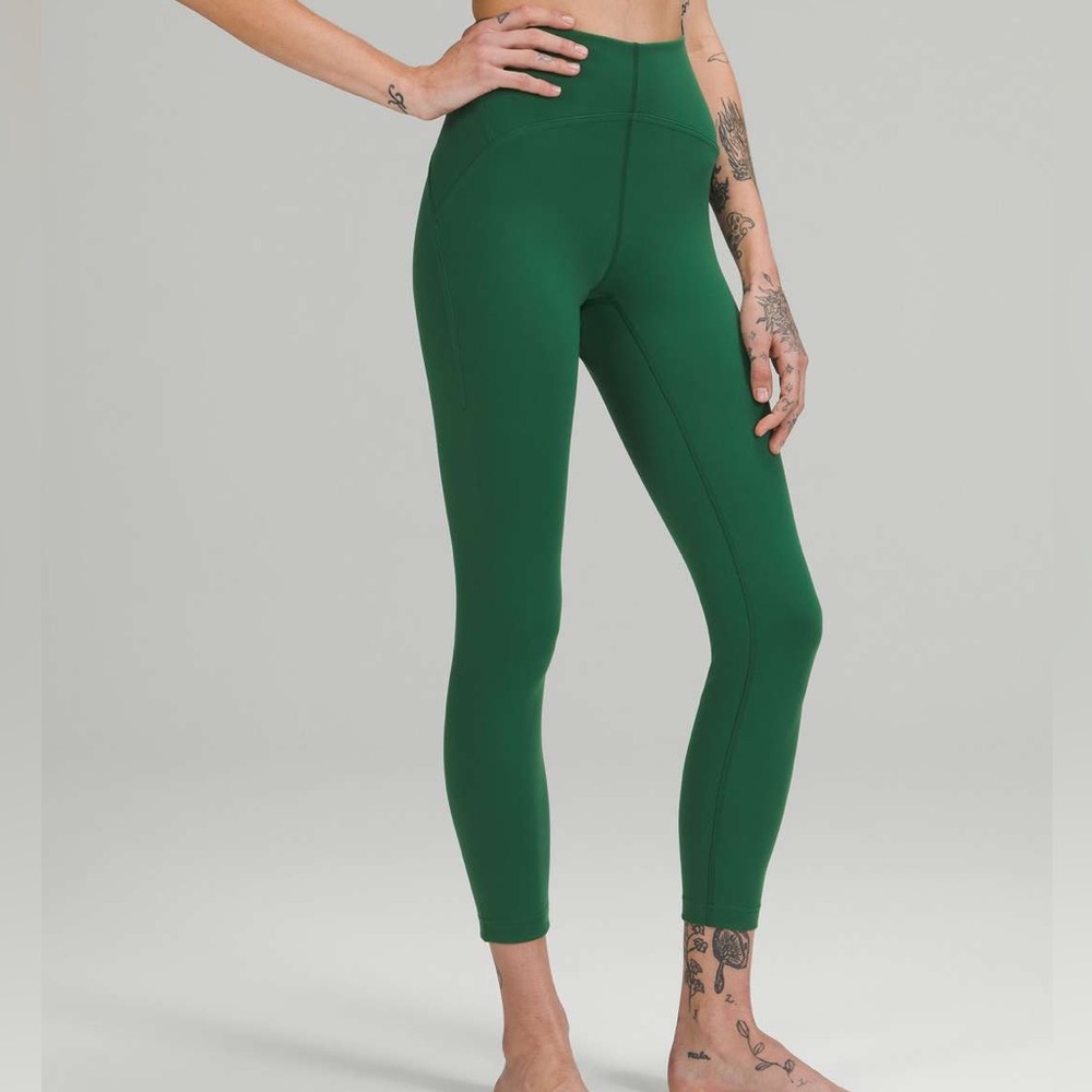 Lululemon Instill High-Rise Tight 25" Everglade Green